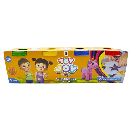 Toy Joy Oyun Hamuru 4 Renk 480 gr