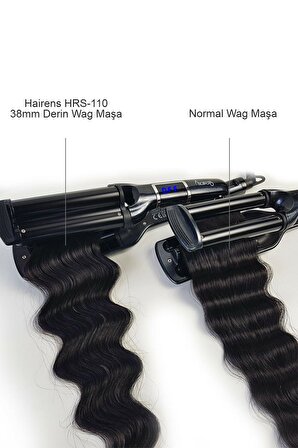 Hairens HRS-110 38 mm Seramik Wag Saç Maşası