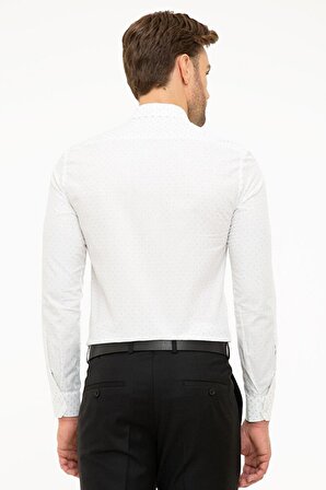 Pierre Cardin  Beyaz Slim Fit Gömlek
