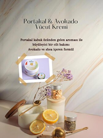 Portakal & Avokado Vücut Kremi 30 ml