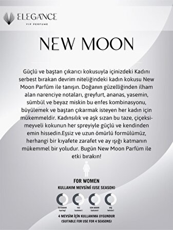 New Moon 50 ml EDP Kadın Parfümü (For Women)