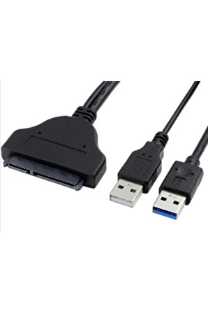USB 3.0 2.5 ve  3.5 İNÇ SSD HDD HARDDİSK SATA KABLOSU VERİ LAPTOP PC HARDDISK  BİLGİSAYAR BAĞLANTI