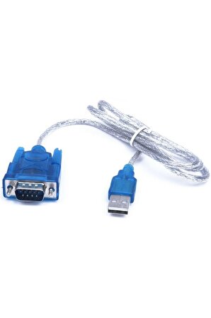 USB to RS 232 Çevirici Dönüştürücü 9 Pin Uydu Receiver Kablosu