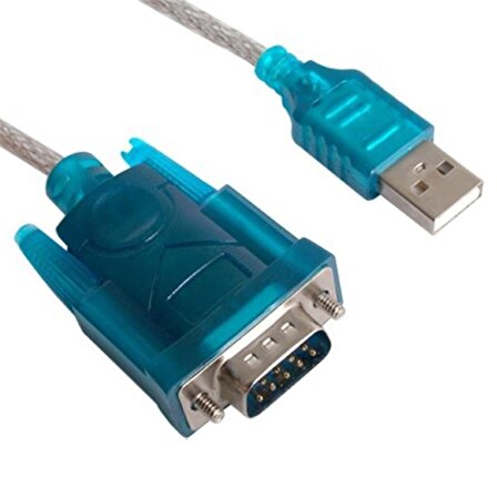 USB to RS 232 Çevirici Dönüştürücü 9 Pin Uydu Receiver Kablosu