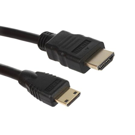Mini HDMI to HDMI Çevirici Dönüştürücü 1.5 Metre Tablet Kamera Tv Mini HDMI Kablosu 5055