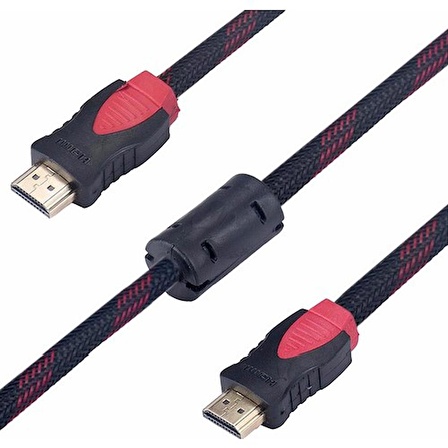 HDMI Kablosu Altın Uçlu 1.4b 3D 3 Metre Bilgisayara TV Bağlama