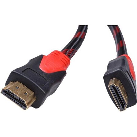 HDMI Kablosu Altın Uçlu 1.4b 3D 10 Metre HDMI Kablosu AL - 4241 