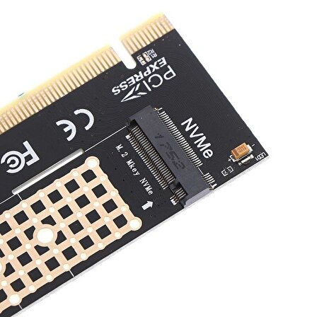 M.2 NVMe SSD NGFF to PCI E 3.0x16 Adaptör M Key Kart Çevirici