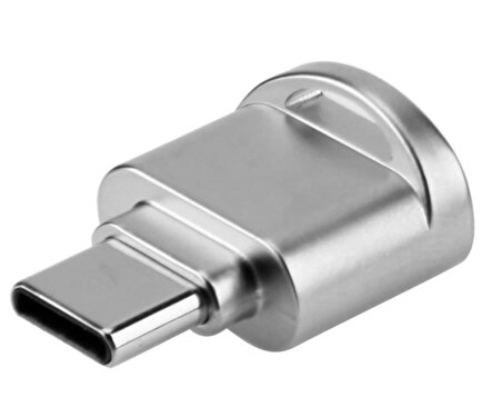 USB Type-C 3.1 To Micro SD TF Hafıza Kart Okuyucu OTG Adaptörü 