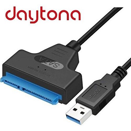 DAYTONA A4706 50cm USB3.0 2.5" SATA SSD+HDD ÇEVİRİ Cİ (Giriş:USB3.0 => Çıkış:2,5" SSD+HDD) (3,5" İle