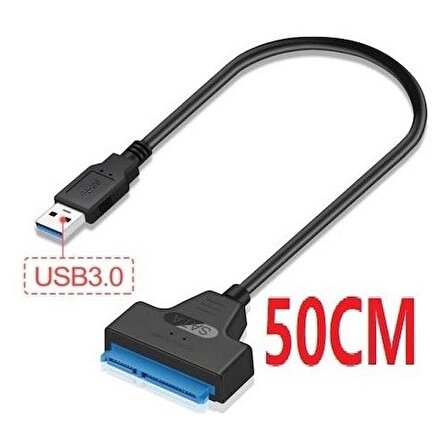 DAYTONA A4706 50cm USB3.0 2.5" SATA SSD+HDD ÇEVİRİ Cİ (Giriş:USB3.0 => Çıkış:2,5" SSD+HDD) (3,5" İle