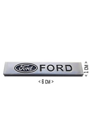 Ford Sticker Metal Arma 2'li (6 X 1 CM)