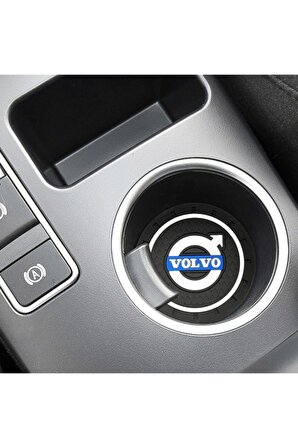 Volvo Uyumlu Silikon Bardaklık Altı
