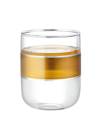 Heike-Gold Musette 4 lü Su Bardağı Seti - 270 ml