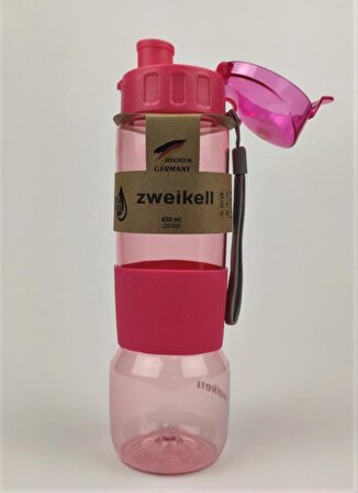 Zweikell Camry Hot Pink 650 Ml Pembe Tritan Suluk.
