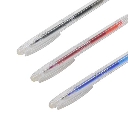 Ekoset Isı ile Uçan Kalem 3 Renk (Mavi-Kırmızı-Siyah)