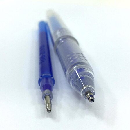 Ekoset Isı ile Uçan Kalem ve 10 Adet Yedek Uç Mavi