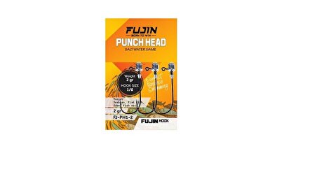 Fujin Punch Head Jighead FJ-PH #1/0 4gr