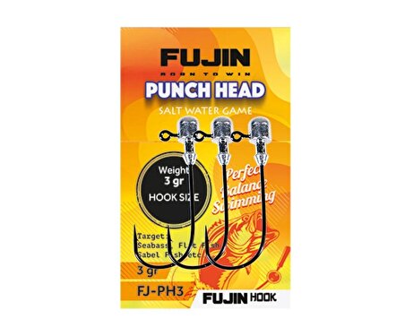 Fujin Punch Head Jighead FJ-PH #3/0 2gr