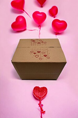 Organik Sevgililer gününe özel Çikolata paketi 4*lü