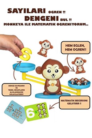 Kayyum Eğitici Oyun Denge Maymunu 2321