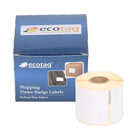 Ecotag Dymo Muadili Yazıcı Etiketi 190 mm x 59 mm