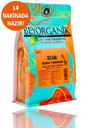 Organik Bebek Tarhanası 50gr TUZSUZ Bebek Ek Gıdası