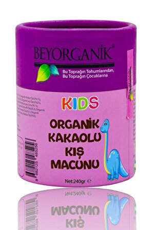 Organik Kakaolu Kış Macunu 240gr KİDS