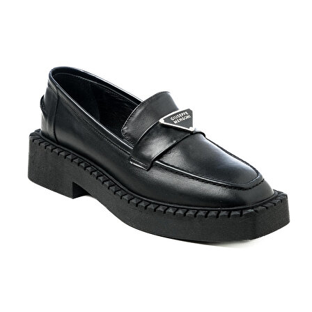 Giuseppe Mengoni  Kadın Oxford/Ayakkabı PA-1031 770 300 GIUSEPPE MENGONI Deri Siyah