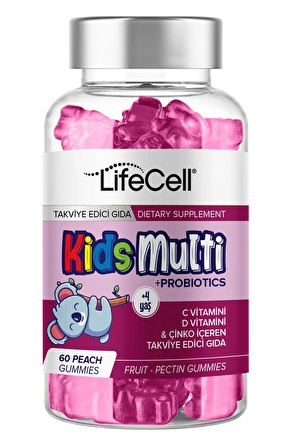 LifecellKids Multivitamin - Takviye Edici Gıda