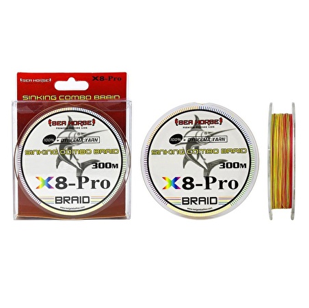 Sea Horse Sinking Combo Braid x8 0,25 300 Mt