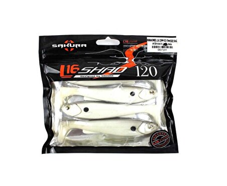 Sakura Shad L16 S02 120 Mm 4lü Paket