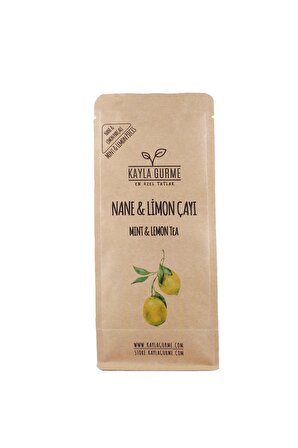 Kayla Gurme Nane Limon Çayı - Nane Limon Taneli 1 Kg.