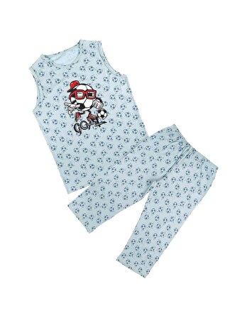 Donella Baskılı Erkek Çocuk Pijama - 11545
