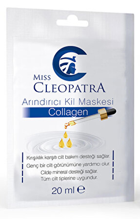Miss Cleopatra 20 ml Kil Maskesi - Collagen