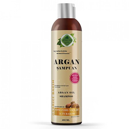 Gökçek Şifa Yıpranmış Saçlar İçin Onarıcı Argan Yağlı Şampuan 400 ml