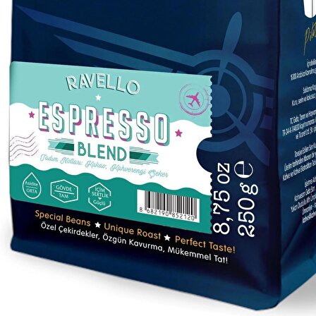 Moliendo Ravello Espresso Blend Kahve 250 gr. ( Çekirdek Kahve )