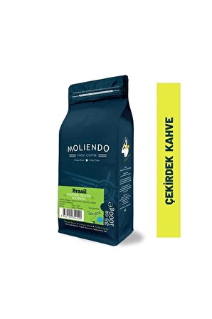 Moliendo Brasil Fazenda Yellow Bourbon Yöresel Kahve ( Çekirdek Kahve ) 1000 G.