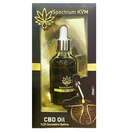 Spectrum KVM CBD Oil %30 50 ml