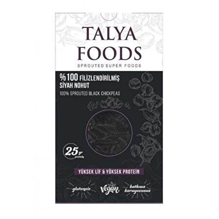 Talya Foods Makarna Siyah Nohut 200 Gr