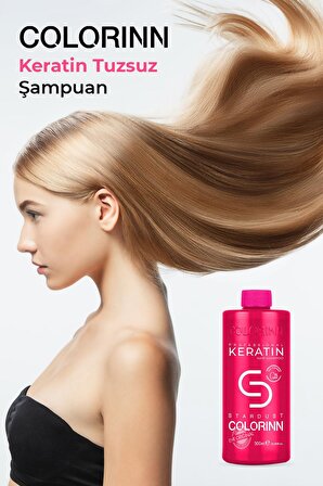 Colorinn Premium Series Tüm Saçlar İçin Kırılma Karşıtı Tuzsuz Şampuan 500 ml