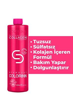 Colorinn Premium Series Tüm Saçlar İçin Canlandırıcı Tuzsuz Şampuan 1000 ml