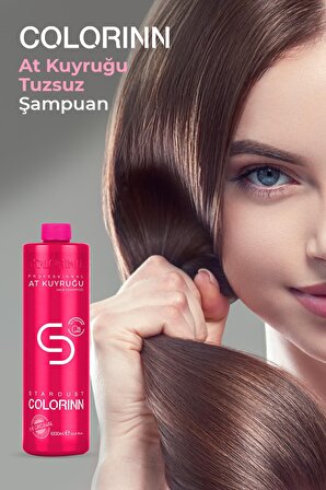 Colorinn Premium Series Tüm Saçlar İçin Canlandırıcı Tuzsuz At Kuyruğu Özlü Şampuan 1000 ml