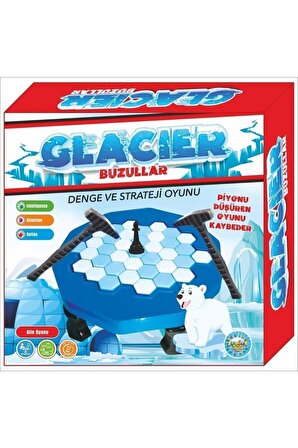 Eğtici Buz Kırma Oyunu - Buz Kalesi Buzullar Oyunu Glacier-piyon Düşürme Oyunu