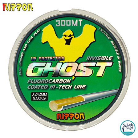 Nippon Ghost FC Coated Mono Misina 300mt 0.24mm 9.5kg