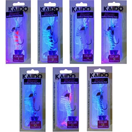 Kaido Bionic LC70S Shrimp Bait Karides 70 mm 7.4 gr Renk: 11