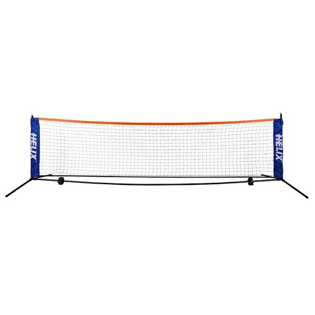 Helix 6 Metre Portatif Tenis - Ayak Tenisi Filesi