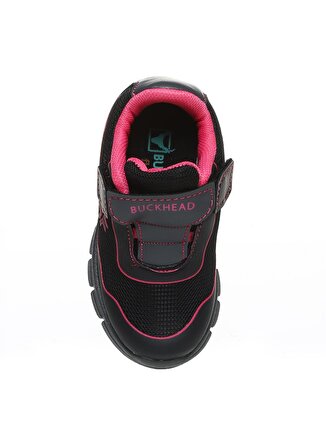 Buckhead Siyah - Fuşya Kız Bebek Sneaker BUCK4179 NEO