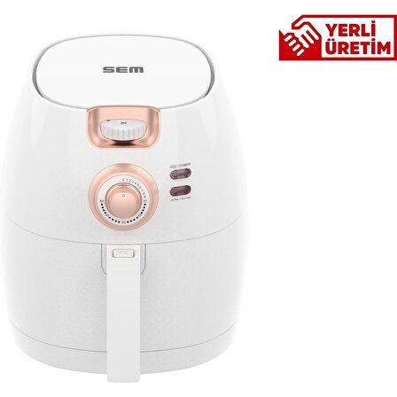 Sem Aircook Yağsız Pişirme Makinesi / SC300 Airfryer Beyaz