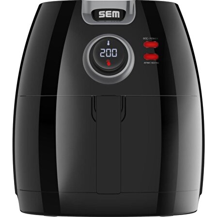SEM Fritöz Smart Aircook Dijital 5 Litre 301